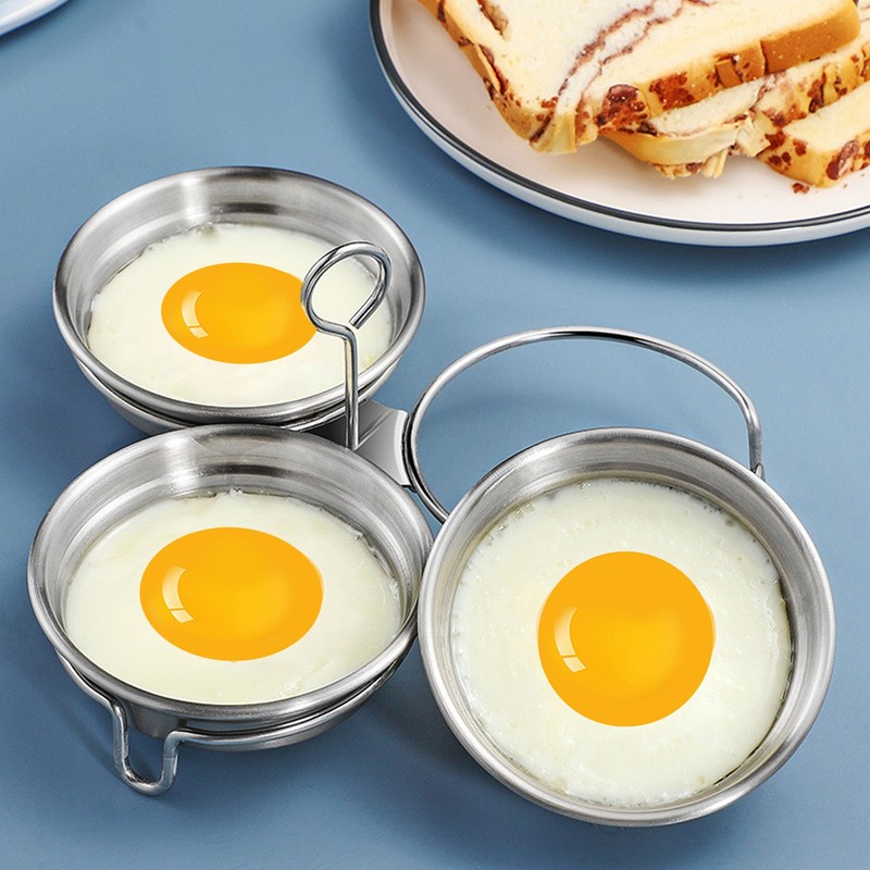 Egg Cooker Mold 304 Stainless Steel DIY Reusable Pancake Egg