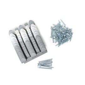 Rapid Recess Bracket Linear Shower Entry Drain Kit for Curbless Showers