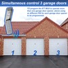 Universal Wireless Garage Door Keypad, Keyless Entry for Liftmaster/Chamberlain/Craftsman Openers,5