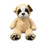 Anico 36" Tall (3 Feet) Plush Dog with Embroidered Paws
