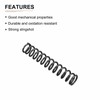 DTGN 1.2x9x50mm(DxODxL) Compression Spring - 20Pack - Good for Machinery