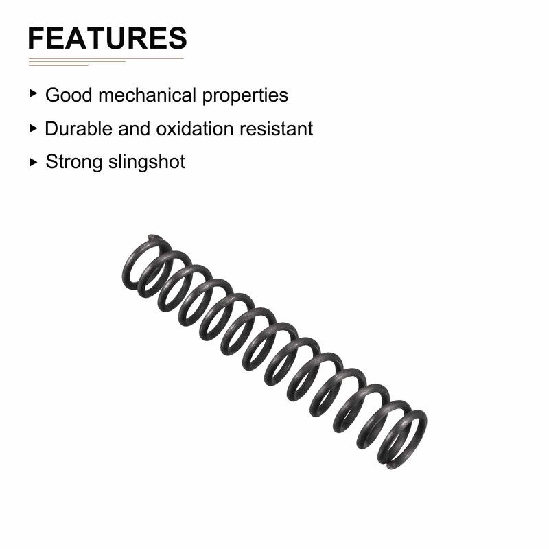 DTGN 1.2x9x50mm(DxODxL) Compression Spring - 20Pack - Good for Machinery