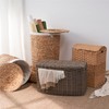 Apostle Rectangular Woven Laundry Hamper with Lid - Spacious Wicker