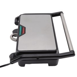 Jauarta Panini Press Grill 850W Double Sided Heating Nonstick Breakfast Sandwich Maker for Kitchen US 110V