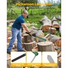 HOTYELL Steel Cant Hook Logging Tool, Log Peavey and Pickaroon,