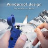 GADATOP Electric Lighter Waterproof Double Arc Lighter Outdoor Windproof Lighter