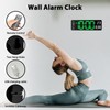 13 inch Large Digital Wall Alarm Clock with Remote Control