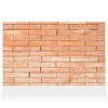 Fastasticdeals Home Decor Wall Sign Red and Grey Brick Style