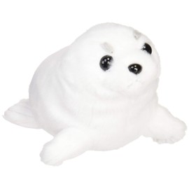 SAN-EI Original Plush Animal Seal (S) W 5.9 x D 7.9 x H 4.7 inches (15 x 20 x 12 cm), Animal