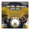 Dynamic LED Batwing CHROME Fairing Vent Insert compatible with Harley