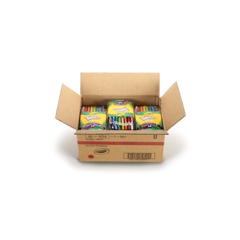 Crayola Mini Twistable Crayons, 24 Count