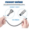 KEWAYO 1/4 Inch Magnetic Extension, Flexible Shaft Screwdriver Bit Holder