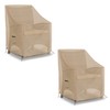 Outdoor Chair Cover Pack of 2 600 D Oxford Fabric
