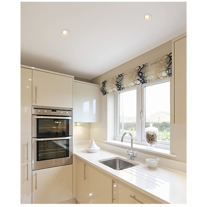 LS-PRO 3.5inch 7w LED Recessed Ceiling Light Slim Aluminium Panel,