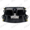 Center Dash A/C Air Vent Outlet Panel with Clock Compatible