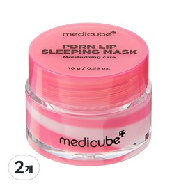 메디큐브 PDRN 립 슬리핑 마스크, 10g, 2개 MediCube PDRN Lip Sleeping Mask, 10g, 2 pieces