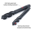 Saipor 7pcs Nitriding Coated Spiral Screw Thread Tap HSS 6542