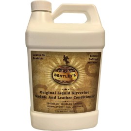 BENTLEY Liquid Glycerine Saddle & Leather Conditioner Soap - 128 oz (one Gallon)