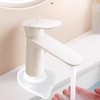 Silicone Faucet Mat Kitchen Tap Sink Countertop Protector Clear Compact