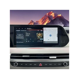 ASZSK For Glossy Tempered Glass 2023 2024 2025 Hyundai Palisade 12.3 Inch Touchscreen Screen Protector - Palisade (SE/SEL/XRT/Limited/Calligraphy) Accessories