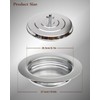 1PC Holy Communion Tray for Churches with Lid, Stainless Steel