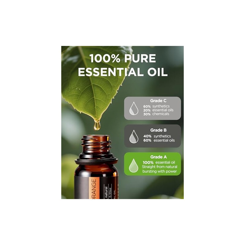 InnoGear Aromatherapy Diffuser & 8 Essential Oils Set, 300ml Premium