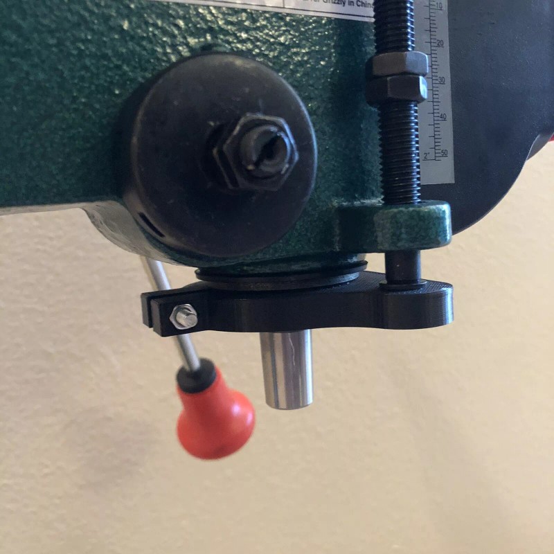 8” Drill Press Minimal Depth Stop Bracket (Grizzly G0925 Central