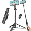 Selfie Stick Travel Tripod for Cell Phone with Remote Control