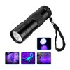SLTG2020 UV Ultra-Violet 12 LED Flashlight Blacklight Light 395 nM