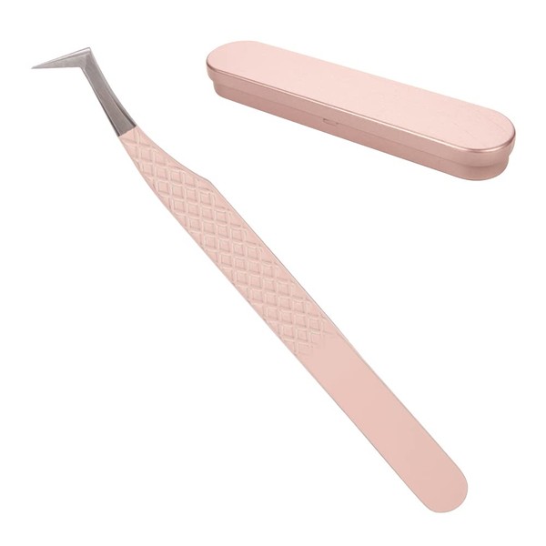 Tweezers for Eyelash Extension Eyelash Tweezers Curved Pointed Lash Tweezers