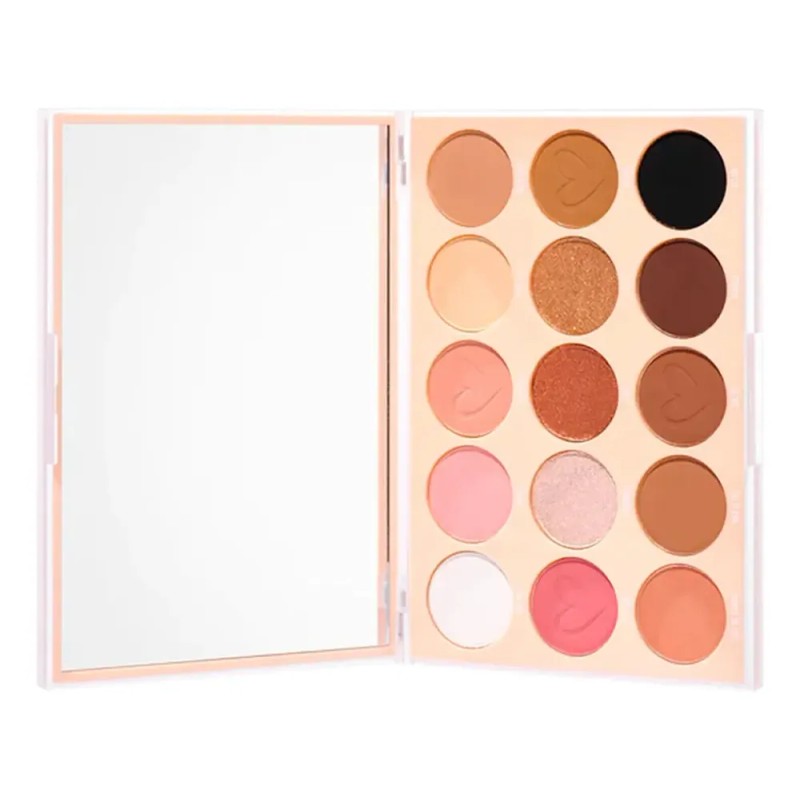 Paleta De Sombras Para Ojos Nude X 15tonos Beauty Creations