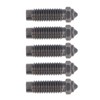 5PCS 0.4mm Nozzles M6 Thread 1.75mm Filament Hardened Steel Nozzle