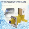 D.I.Accessa 000009120 000009123 Ice Machine Water Inlet Valve Assembly（OEM）for Manitowoc