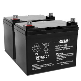 2 Pack Casil 12v 35ah for U1 Sealed Lead Acid SLA Battery