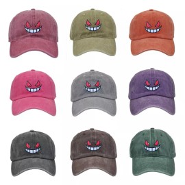 GorraAjustableGengar Bordado Cool Gorra Gengar Bordado Cute Modelo A Escoger Ajustable