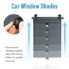 Car Side Window Sunshade 2pcs Car Retractable Side Window Sunshade