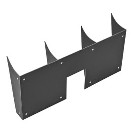 HECASA Rear Bumper Diffuser Compatible with 2012-2015 Honda Civic Lower Bumper Lip Spoiler Splitter Valance Black Plastic ABS