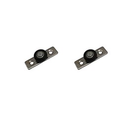 Floor Guide Floor Roller Guide for Wooden Sliding Door Guide Roller with Ball Bearing Roller Door Sliding Door Fitting Accessories for Sliding Door 50 x 15 x 12 mm Pack of 2