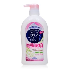 KOSE Softimo White Body Soap (Hyaluronic Acid), 20.3 fl oz (600 ml)