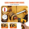 Happybuy Heavy-Duty Grease Gun Coupler - 10,000 PSI 6-Jaw Locking