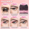 804 Kit Extension De Pestañas Maquillaje Completo Diy 9-18mm