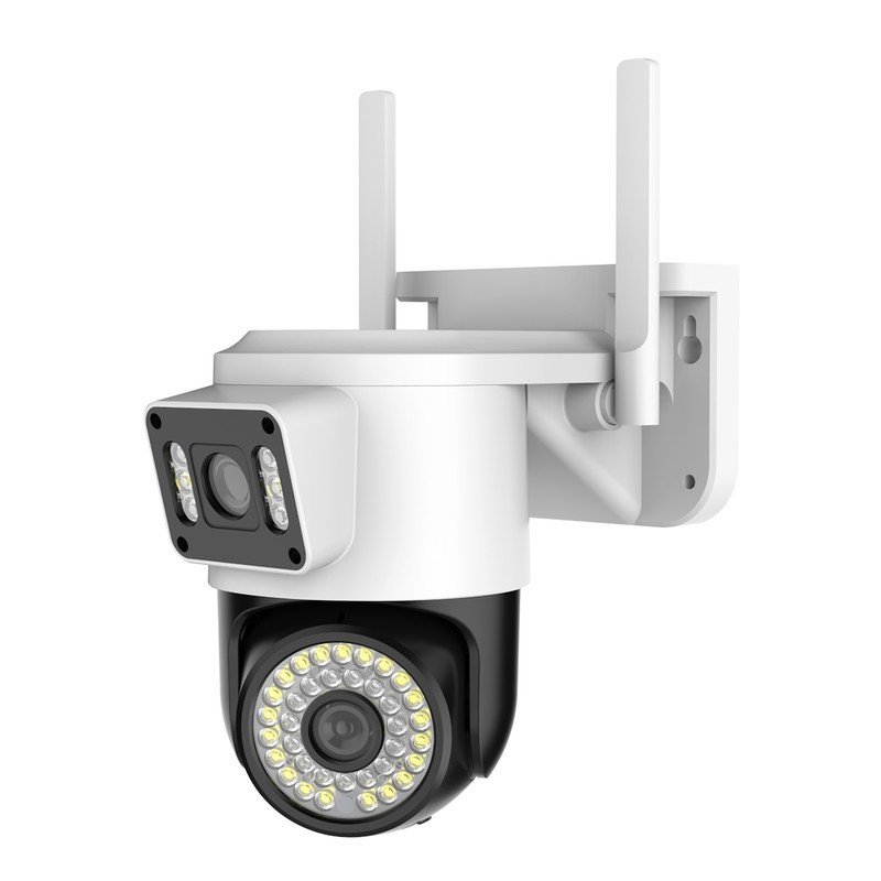 WiFi Security Camera Dual 1080P 2MP Dual Camera 2.4G/5GHz WiFi