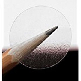 Preferred Postage Supplies Wafer Seals - 1 Inch Round Crystal Clear Circle Labels, 1000 per Roll