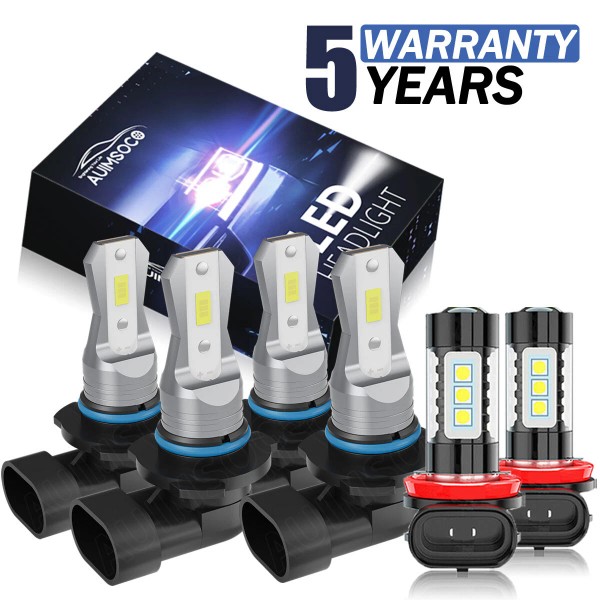 AUIMSOCO For Honda Accord 2006-2011 2012 Faro LED Altas Luces