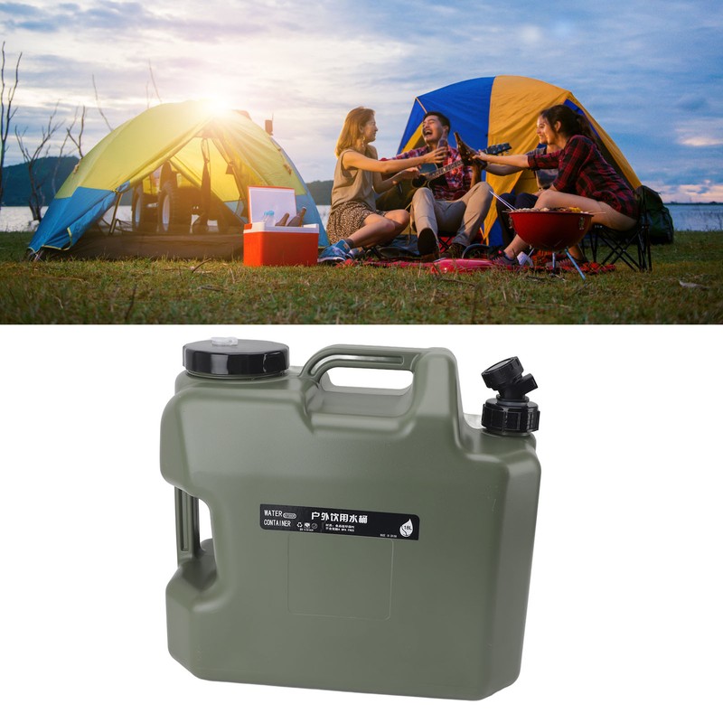 18L Camping Water Container Large Capacity Portable Versatile Reliable Water