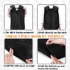 ZKFSIE 2PCS Adults Stretchable Bib, Waterproof Bibs for Adults and
