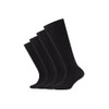 Camano Children's Knee Socks Pack of 4, black