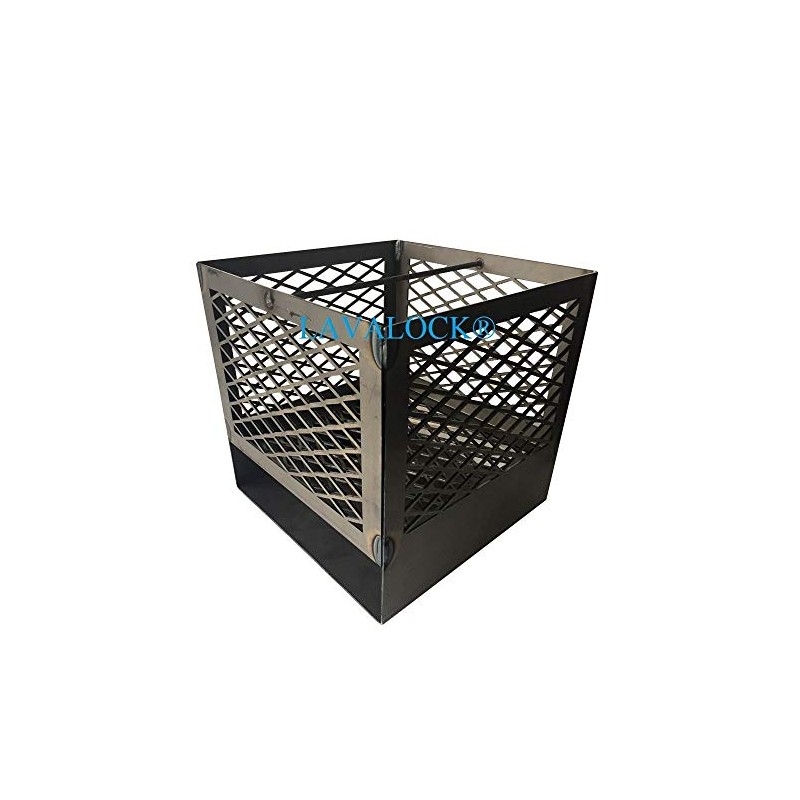 LavaLock Charcoal Basket UDS Ugly Drum Smoker w/Legs & ash