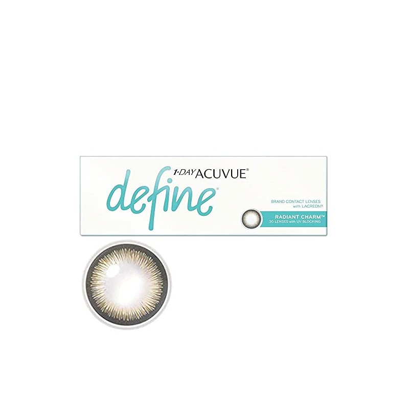 ワンデー アキュビュー ディファイン モイスト ラディアントチャーム 【BC】8.5【PWR】-3.75 30枚入