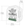 MOES Tuya WiFi Smart Light LED Dimmer Switch Module, Smart